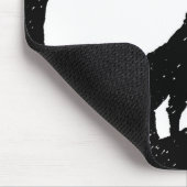 ウルフ&ムーンシルフット マウスパッド (コーナー)