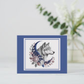 ウルフ&ムーンポストカード ポストカード (スタンド正面)