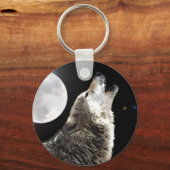 ウルフ&ムーン キーホルダー (正面)