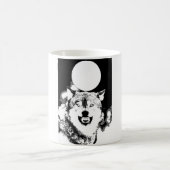 ウルフ&ムーン コーヒーマグカップ (中央)