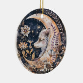 ウルフ ムーン セラミックオーナメント (右)