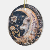 ウルフ ムーン セラミックオーナメント (左)