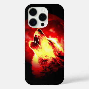 ウルフ・ムーン・レッド・スカイ iPhone 16 PROケース
