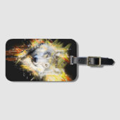 ウルフ ラゲッジタグ (正面横)