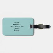 ウルフ ラゲッジタグ (裏面横)