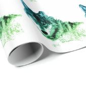 ウルフ ラッピングペーパー (ロールコーナー)