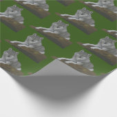 ウルフ ラッピングペーパー (角)