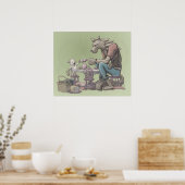 ウルフ&ラムティーパーティー ポスター (キッチン)