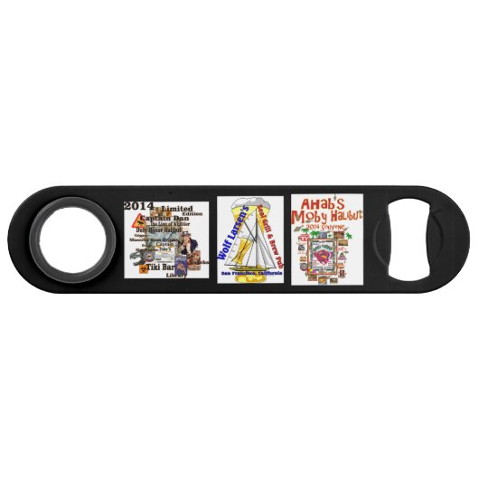 ウルフ・ラーセンのシールグリルサンフランシスコ・カリフォルニア スピード栓抜き (正面(横))