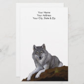 ウルフ 便箋 (正面/裏面)