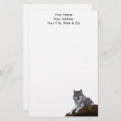 ウルフ 便箋 (正面/裏面)