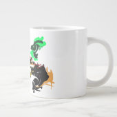 ウルフ 冬の喜び ジャンボコーヒーマグカップ (右)