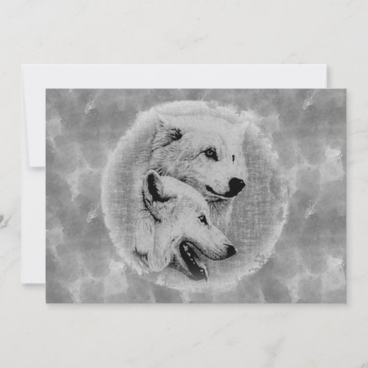 ウルフ 招待状 (正面)