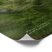 ウルフ – 森スピリットアートポスター/プリント ポスター (角)