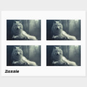 ウルフ 長方形シール (シート)