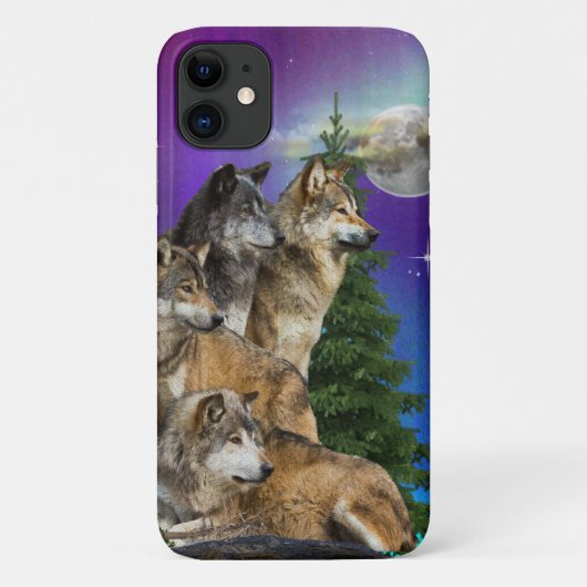 ウルフ Case-Mate iPhoneケース (裏面)