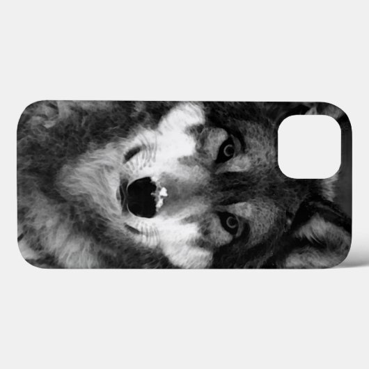ウルフ Case-Mate iPhoneケース (裏面 (横))