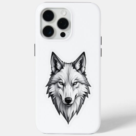 ウルフ Case-Mate iPhoneケース (裏面)
