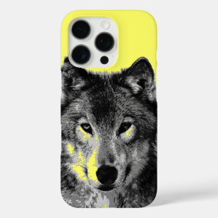 ウルフ iPhone 16 PROケース