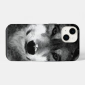 ウルフ iPhoneケース (裏面横)
