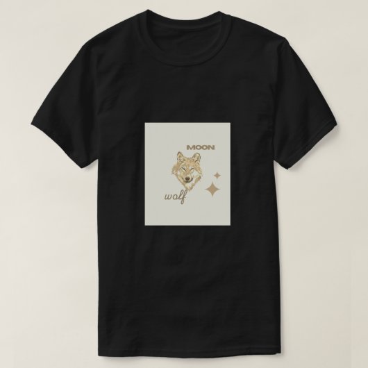 ウルフ Tシャツ (デザイン正面)