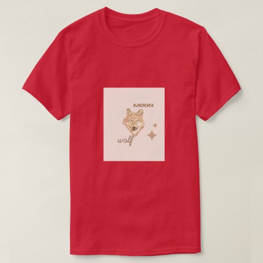 ウルフ Tシャツ (デザイン正面)