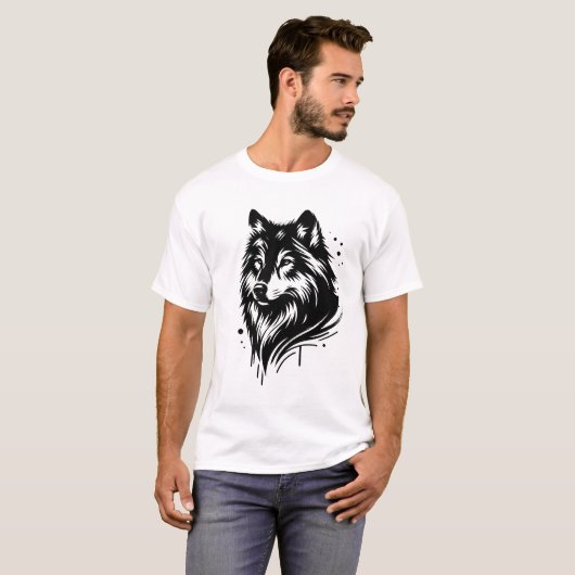 ウルフ Tシャツ (正面フル)
