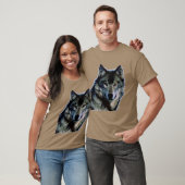 ウルフ Tシャツ (ユニセックス)