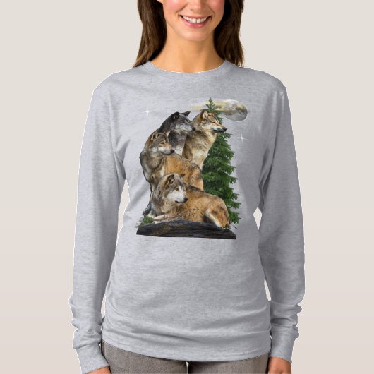 ウルフ Tシャツ (正面)