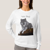 ウルフ Tシャツ (正面)