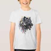 ウルフCBW トライブレンドＴシャツ (正面)