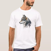 ウルフTシャツ Tシャツ (正面)