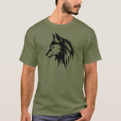 ウルフTシャツ Tシャツ (正面)