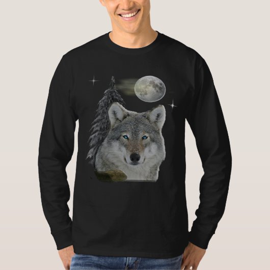 ウルフTシャツ Tシャツ (正面)