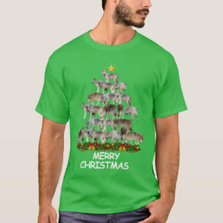ウルブスクリストマスレメリークリスマスおもしろい Tシャツ