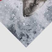 ウルブズウォーターカラーウィンタークリスマスティッシュペーパー 薄葉紙 (詳細)