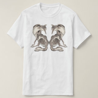 ウルブズ・アート・グラフィック Tシャツ