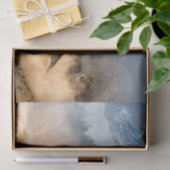 ウルブムーンフォグ自然風景 薄葉紙 (ギフト)