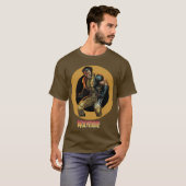 ウルベリンクラシックイエロースーツのグラフィックTシャツ Tシャツ (正面フル)