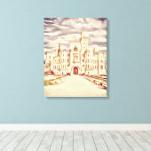 ウルボカキャッスル キャンバスプリント (インサイチュ (ウッドフロア))