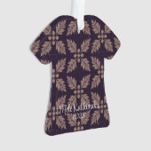 'ウルポニ&サンド、リバーシブルマララン オーナメント (正面)