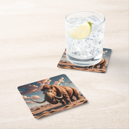 ウルマンモス スクエアペーパーコースター (インサイチュ)