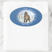 ウルマンモス 楕円形シール (バッグ)