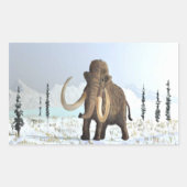 ウルマンモス 長方形シール (正面)