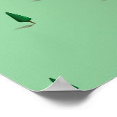 ウルミア湖イランの地図 ポスター (角)