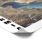 ウルミア湖 ポスター (角)