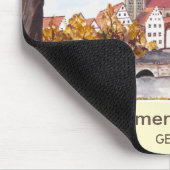 ウルム・ミンスター絵画・ドイツby Farida Greenfield マウスパッド (コーナー)