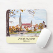 ウルム・ミンスター絵画・ドイツby Farida Greenfield マウスパッド (マウス)