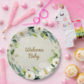 ウルリーランバート9"ラムディナープレート – ベビーシャワー ペーパープレート (パーティー)