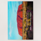 ウルルの素晴らしい眺め、またはオーストラリアのエアーズロック ジグソーパズル (縦)